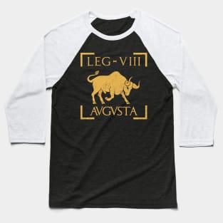 Legio VIII Augusta Bull Emblem Roman Legion Baseball T-Shirt